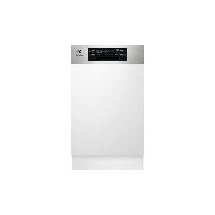 Electrolux EES42210IX - Lave-vaisselle intégrable compact 45 cm 9 couverts 44 dB panneau inox - Electrolux