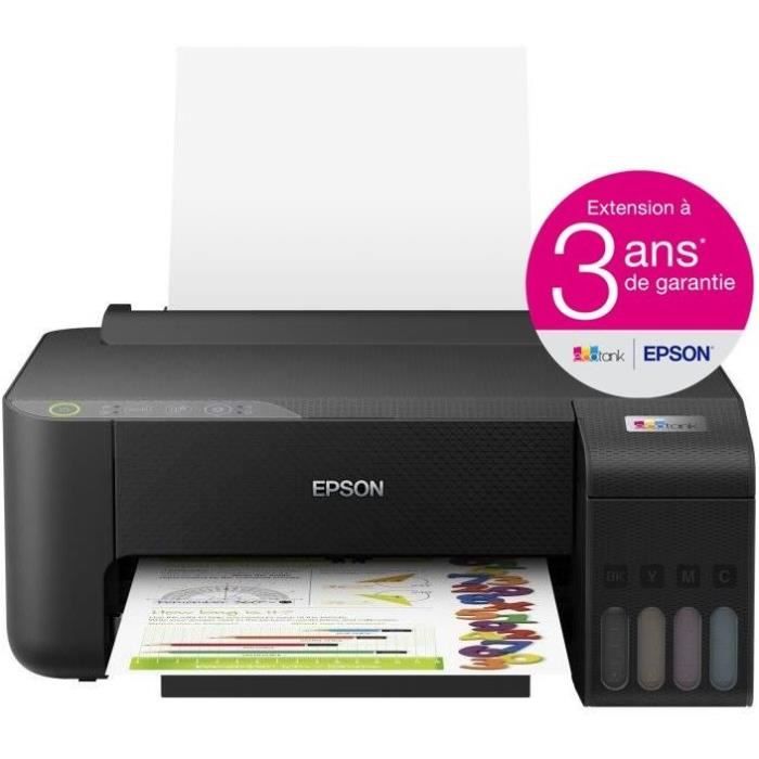 Imprimante Monofonction – EPSON – Ecotank ET-1810 – Jet dencre – A4 – Couleur – Wi-Fi – C11CJ71401