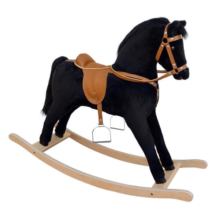 Cheval a bascule noir deals