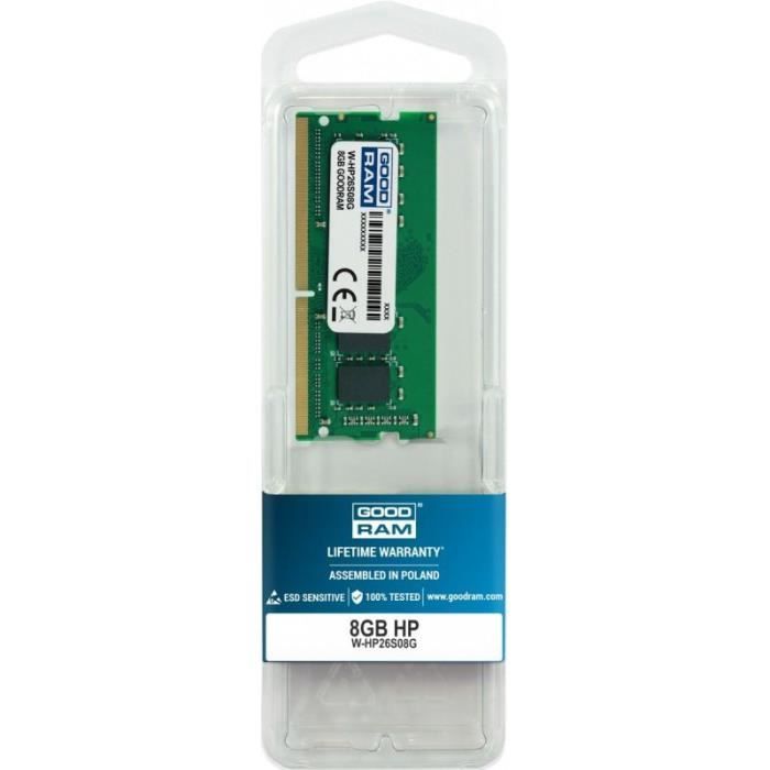 Mémoire RAM GoodRam GR2666S464L19S CL19 8 GB