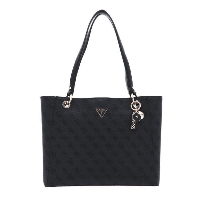GUESS Noelle Noel Tote Coal Logo [226928] sac à épaule sacoche