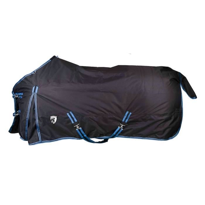 Comparer les prix de Couverture dextérieur pour cheval dime Horka - noir - 135/185 cm