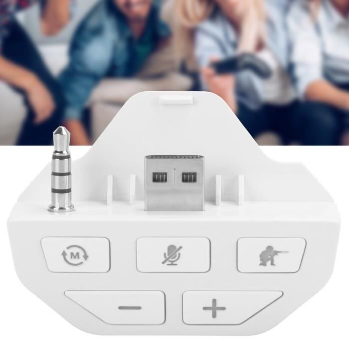 Adaptateur Audio USB-C Vers Jack 3.5mm - Pour IPhone 15/16, Samsung Galaxy, Huawei, Etc. - Plug & Play, Avec Contrôle Volume/micro - Blanc - 3