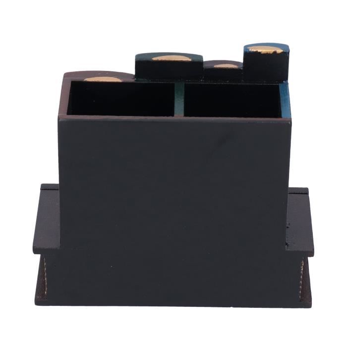 Porte-Crayon Avion Rétro En Métal - Organisateur De Bureau, Décoration Vintage Pour Stylos