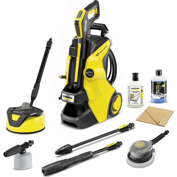 Nettoyeur haute pression Karcher K5 Power Control Car&home 145 bars500 /h Tracer brosse voiture canon à mousse