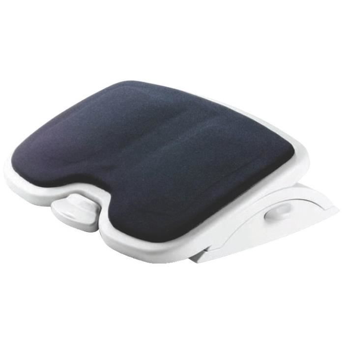 Kensington Repose-pieds SoleMate Confort avec système dajustement SmartFit cadre gris et support noir