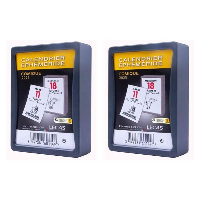 Lot De 2 Calendriers Hebdomadaires Effaçables En PVC Pour