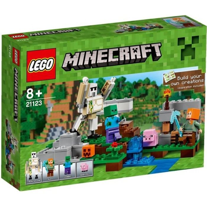 LEGO® Minecraft 21123 Le Golem de Fer Reconditionné - Lego reconditionné disponible sur Cdiscount Seconde Vie