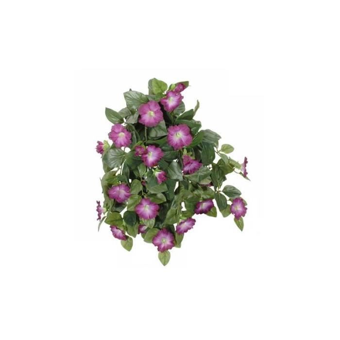 Fleurs Artificielles en Tissu dans son Pot en Terre Cuite Décoration  Fleurie Liseron Violet 22x52x53cm - Cdiscount Jardin