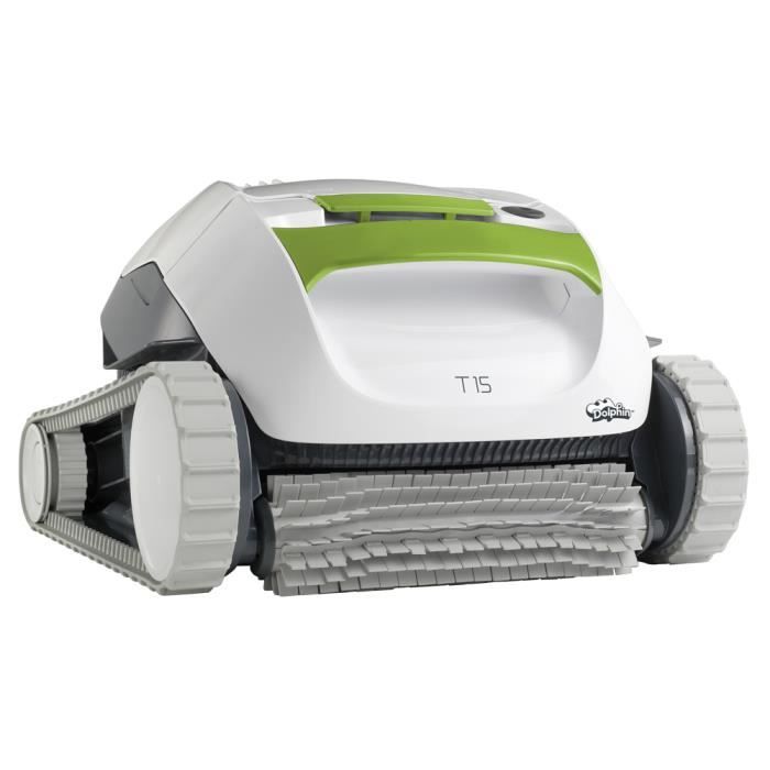 robot de piscine dolphin maytronics t15 nettoyage du fond des piscines cdiscount jardin