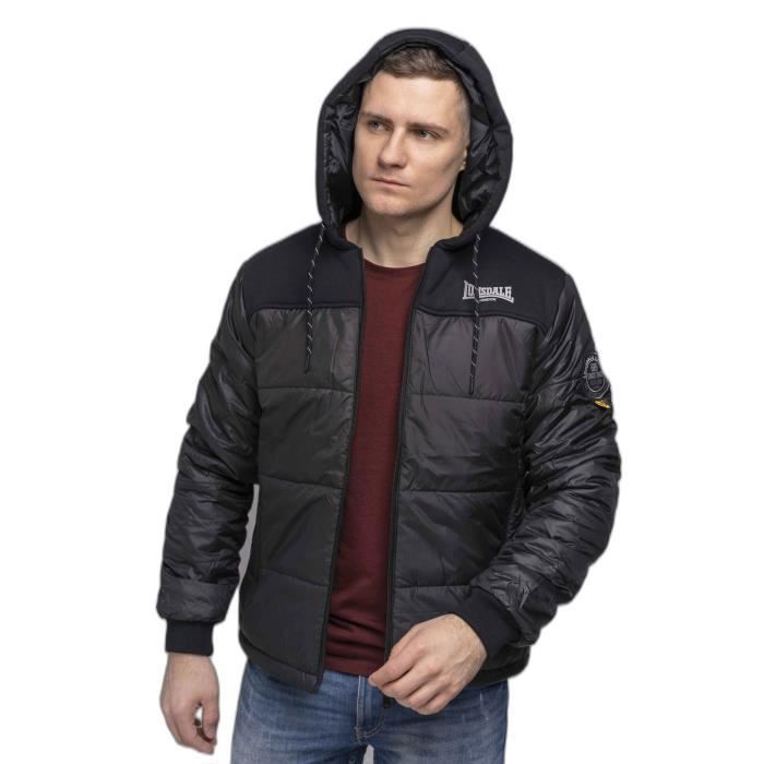 Doudoune LONSDALE Botallack Noir XL Veste à capuche