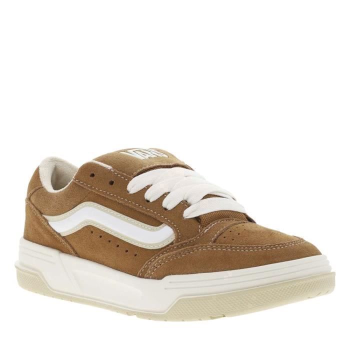 Vans Baskets Femme - VANS - Talon Plat - Cuir - Camel/Marron