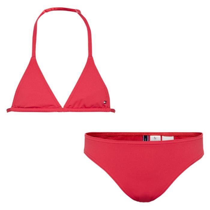 maillot de bain femme 2 pieces rouge