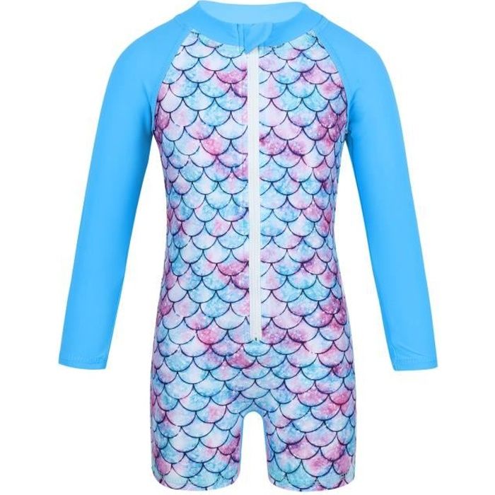 Yeahdor Enfant Bebe Fille Maillot De Bain 1 Pcs Sirene Imprime Combinaison A Manches Longues Ensemble De Natation Plage 6 Mois 4 Ans Bleu Cdiscount Pret A Porter Yeahdor Enfant Bebe Fille Maillot De Bain 1 Pcs Sirene Imprime Combinaison A Manches Longues Ensemble De Natation Plage 6 Mois 4 Ans Bleu Cdiscount Pret A Porter