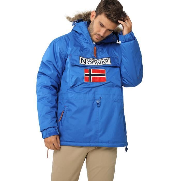 GEOGRAPHICAL NORWAY Doudoune BUILDING Bleu - Homme