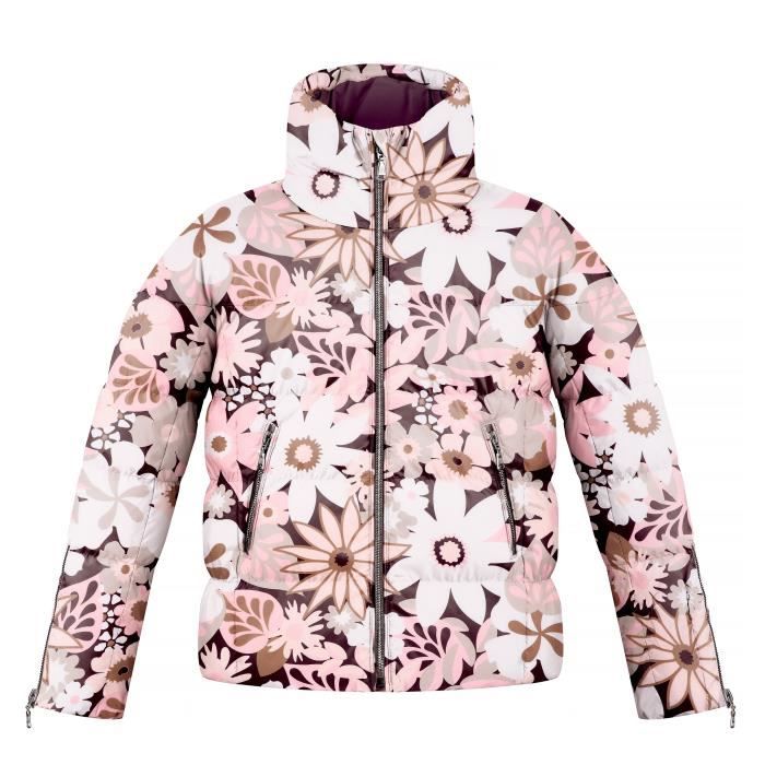 Doudoune Synth?�tique Poivre Blanc 1201 Grove Pink Fille Rose - Cdiscount Pr??t-?�-Porter