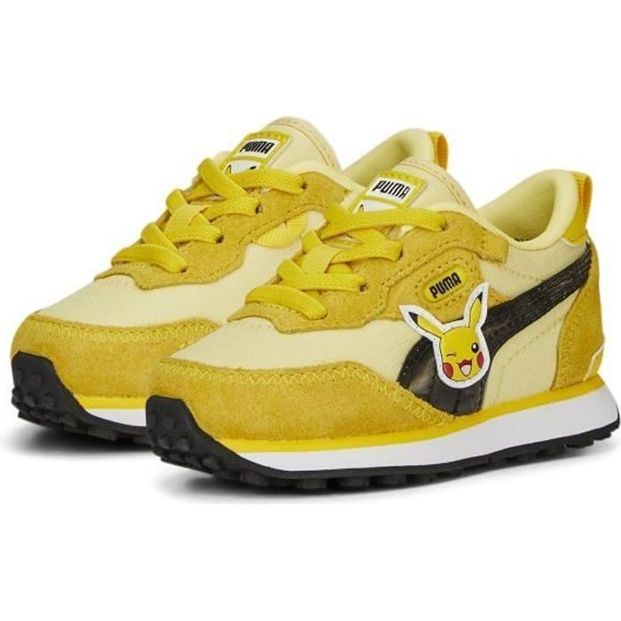 Baskets enfant Puma Rider Fv Pikachu AS INF white empire yellow