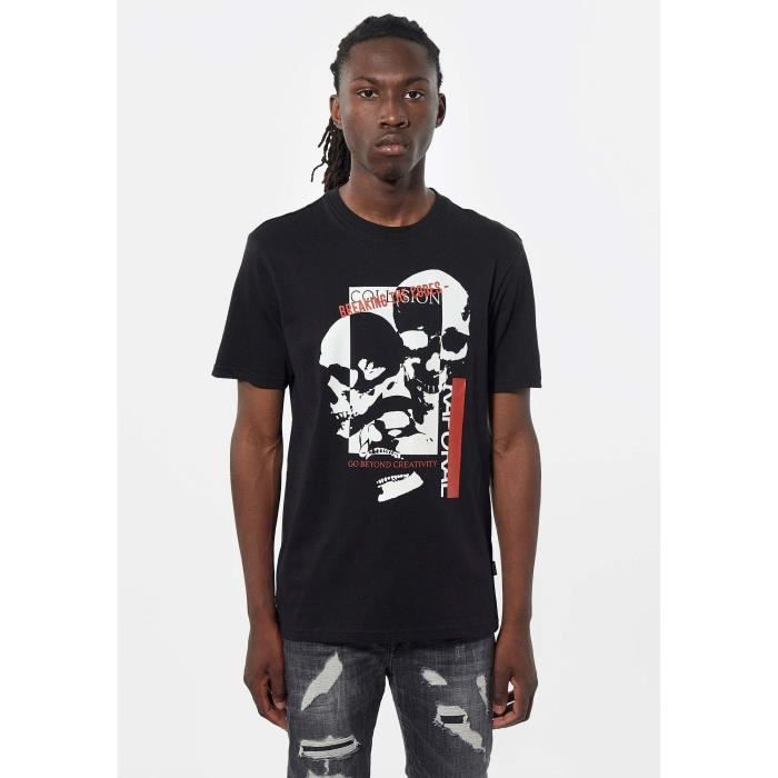 Tee shirt kaporal homme tete de mort deals