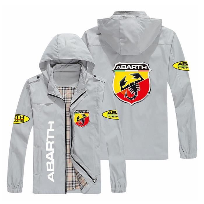 Ensemble Survêtement 2 Pièces Homme Abarth - Polaire épaisse Avec Capuche - Confort Automne/hiver - Taille S à XXL - 7