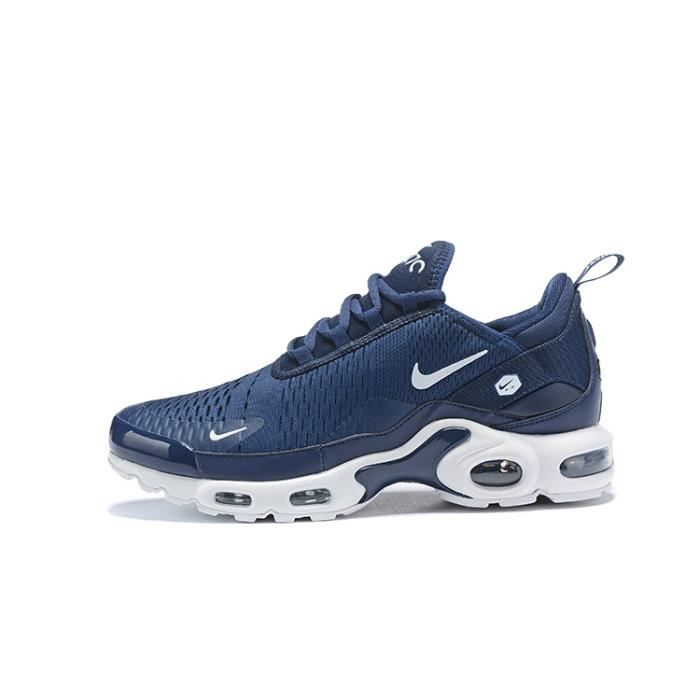 Baskets Nike Air Max TN 270 Homme Chaussures Entrainement de Sport Bleu Bleu Cdiscount Chaussures