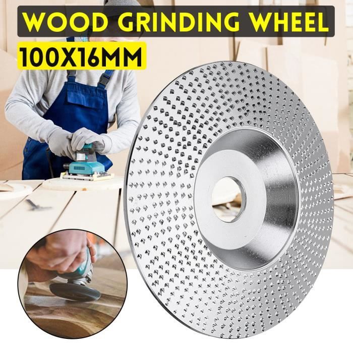 4 inch disque de meuleuse bois meule roue 100x16mm poncage sculpture pr meuleuse d angle cdiscount bricolage