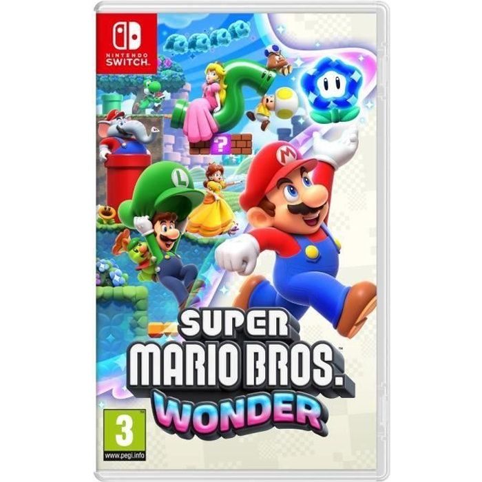 Nintendo Super Mario Bros. Wonder Standard Allemand Néerlandais Ang Switch - vue 2