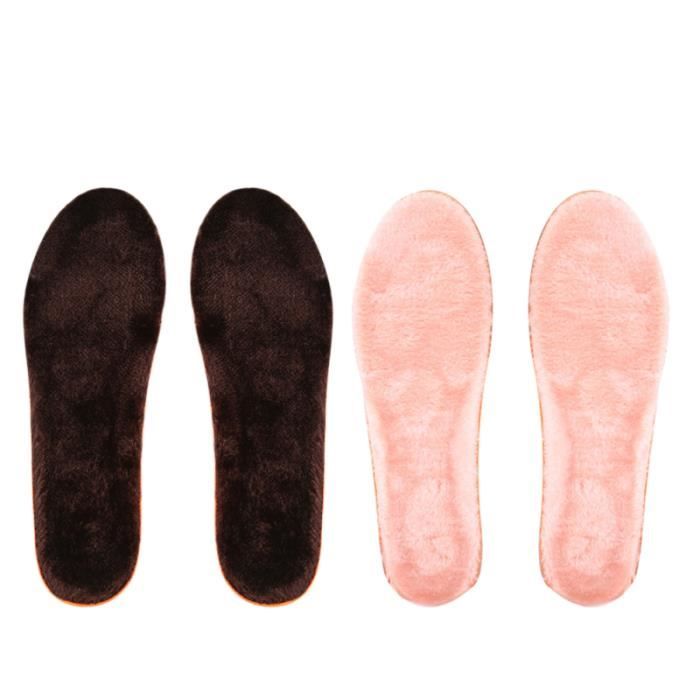 Lot De 2 Paires De Semelles En Latex Découpables - Taille 26 à 36 - Douces, Respirantes, Lavables - Pour Chaussures D'enfants