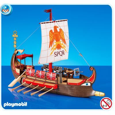 bateau playmobil romain
