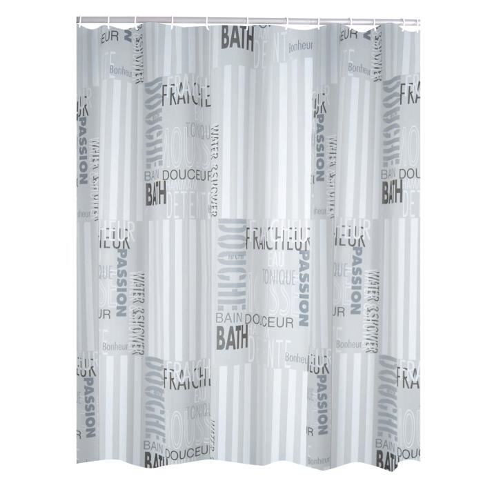 Rideau Douche Plastique Achat Vente Pas Cher