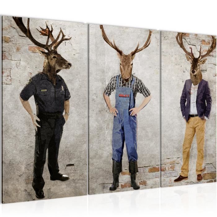 Affiche - GTA 5 - Toile Art Mural - 40x50cm - Décoration Murale - Style
