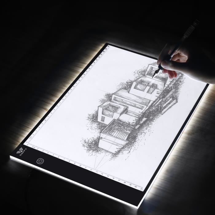 Tablette Lumineuse Dessin Tablette Lumineuse Led A4 Super Mince