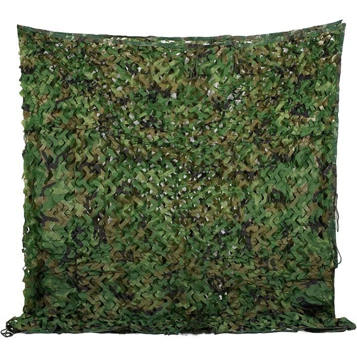 Filet De Camouflage Renforcé Jungle 6x10m – Protection Solaire & Dissimulation Militaire