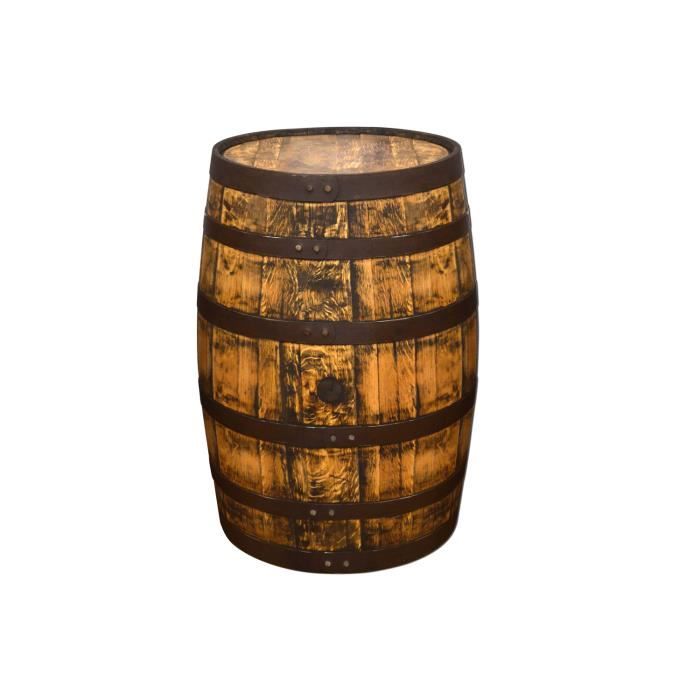 Tonneau Whisky Tonneau à Vin En Bois 5 Litres - Avec Robinet Et Support - Vieillissement Whisky, Bière, Vin - Décoration Bar Barrique 5 Litres Bois Pin Robinet Vieillissement