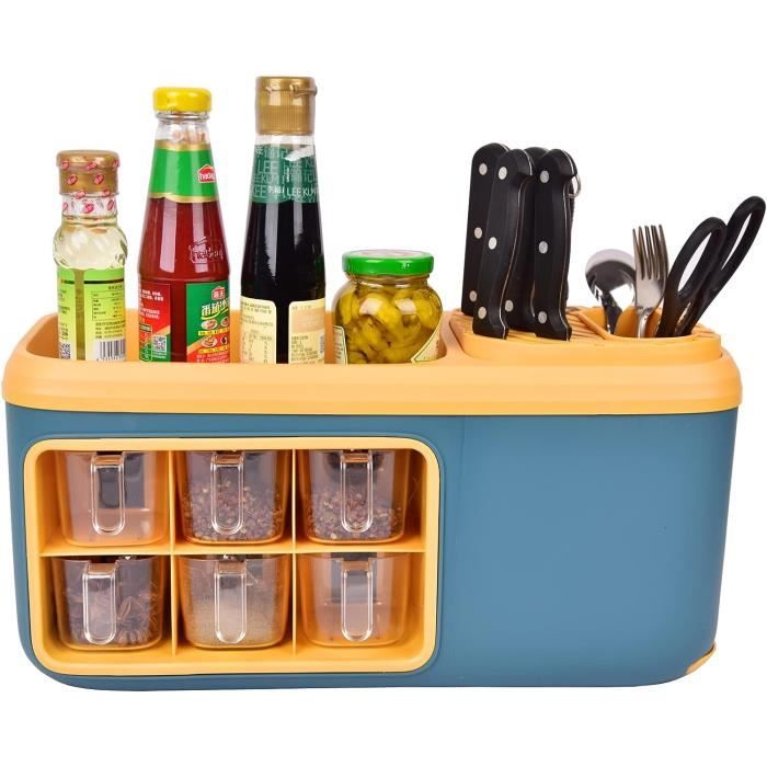 Organiseur De Cuisine À 3 Étages En Plastique Assemblé Pour Divers