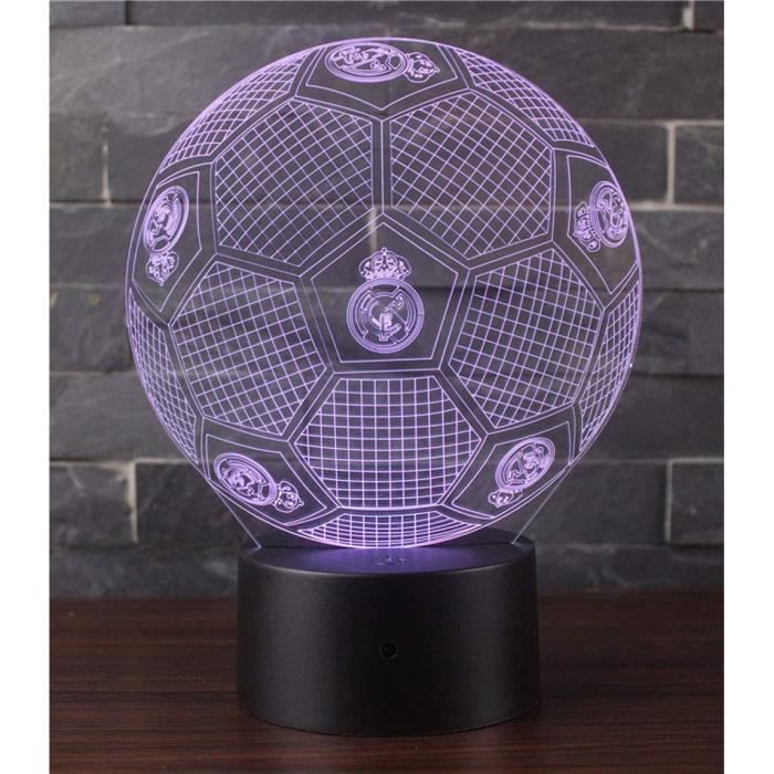 Lampe De Nuit LED 3D Iwish - Changement De 7 Couleurs, Effet Illusion 3D Voiture De Course