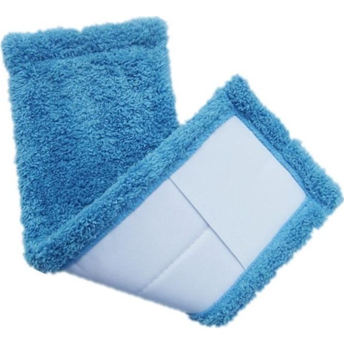 2 Housses Microfibre Leifheit Clean Twist/Combi XL - Pour Balai Plat - Nettoyage Profond Et Absorption