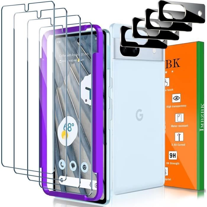 Protection écran Verre Trempé X2 Pour Google Pixel 8a - Marque Little Boutik | Film Protecteur Haute Résistance