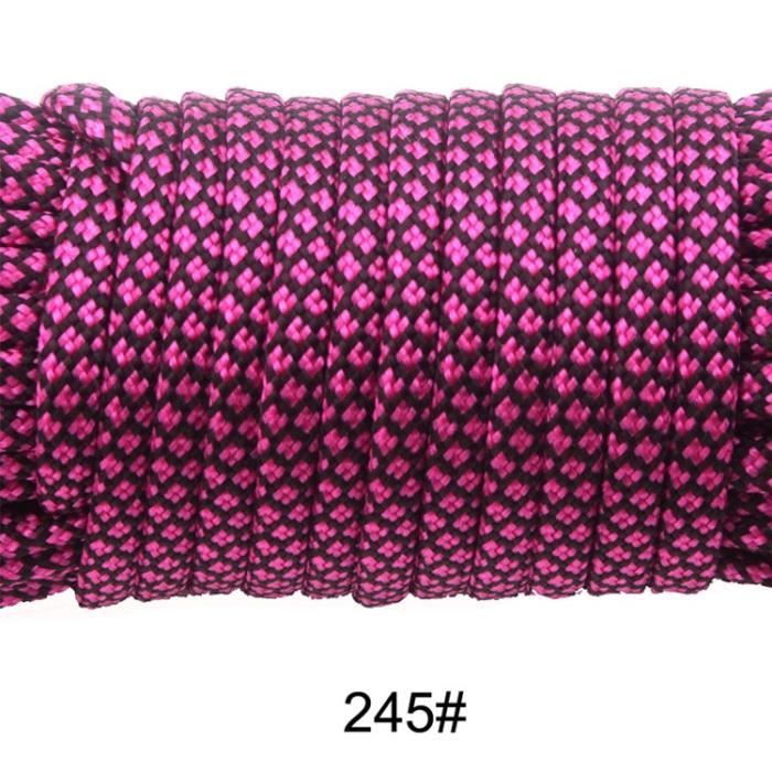 Kit De Paracorde 550 – 36 Couleurs, 3 M Chacune, 4 Mm, 7 Brins – Survie, Camping, DIY, Porte-clés, Collier Chien