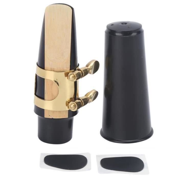 Dilwe Embouchure Saxophone ABS 5 pièces accessoires d'embouchure de