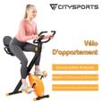 CITYSPORTS Vélo d'Appartements Pliable avancé, vélo d'exercice de fitness, vélo d’appartement d'intérieur, fitness à la maison-1