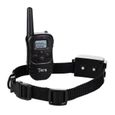 BTH15076-Tera M81 collier de dressage électrique rechargeable étanche télécommandé sans fil avec écran LCD pour chien portée 3-1