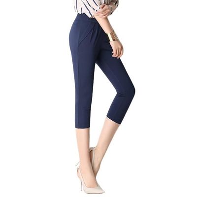 Pantacourt femme taille élastique 2025