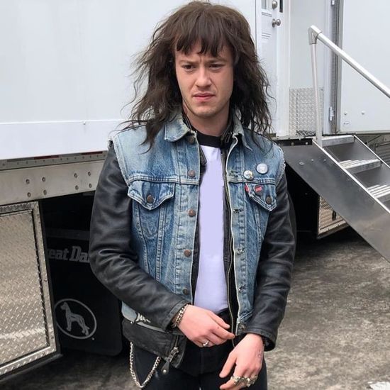 Stranger Things 4 veste en Jean sans manches pour hommes veste en Jean pour Cosplay Club de Hellfire 80s denim Couleurs multiples Cdiscount Pret a Porter