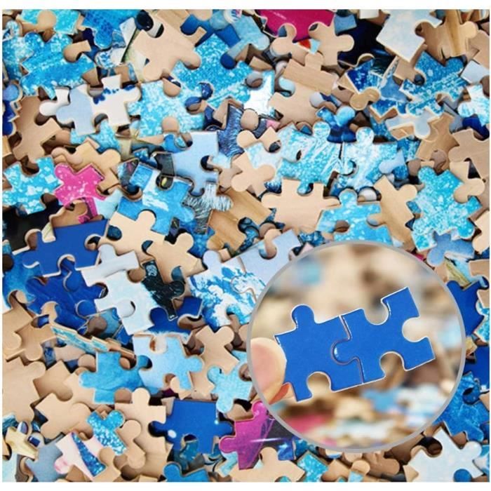Puzzled Morgan Puzzle 1000 Pièces Dexter Morgan Affiches Bois Jouets Pour Adultes Jeu ...