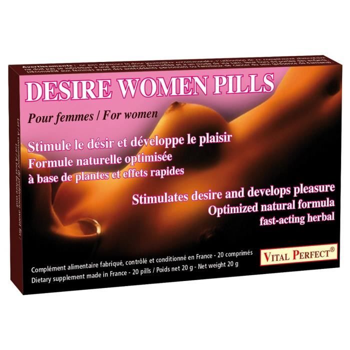 Desire women pills pour désir et plaisir chez la femme par Vital Perfect -  Cdiscount Au quotidien