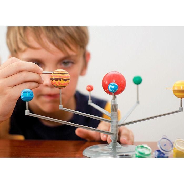 Kit Système Solaire 4M – Maquette éducative à Monter Soi-même – Dès 8 Ans – Apprendre L’astronomie En S’amusant