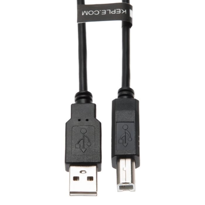 Câble USB Imprimante 1m pour Canon Pixma MX495 - MX535 - MX925