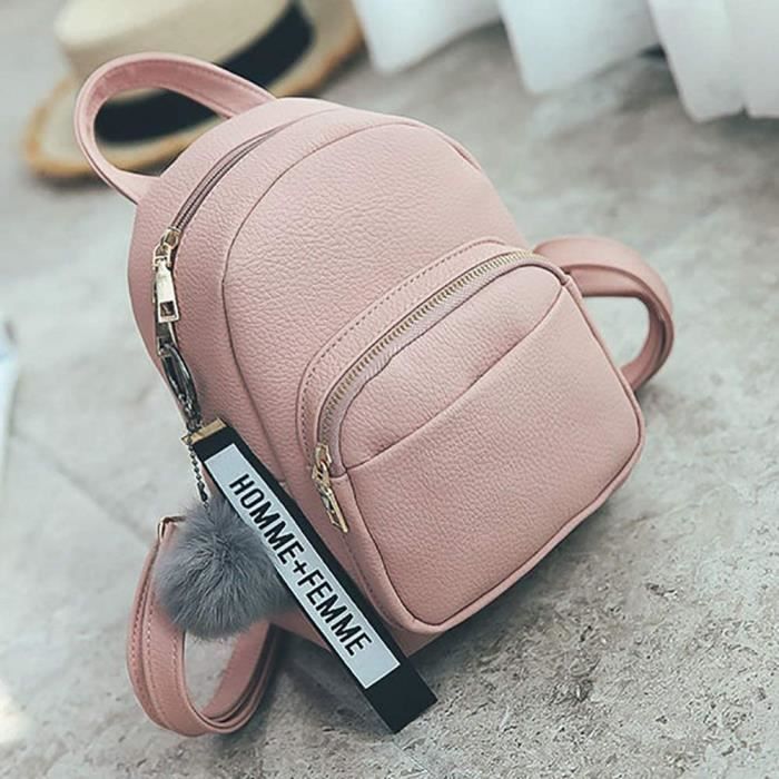 Sac a dos femme rose poudré hot sale