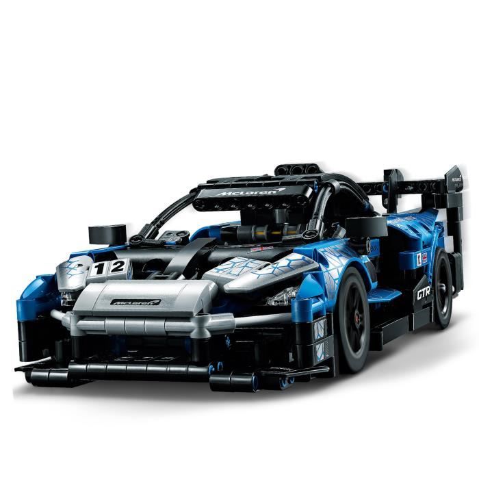 LEGO Technic 42123 McLaren Senna GTR Maquette de Voiture a Construire Construction Voiture de Sport Jouet Voiture de Course
