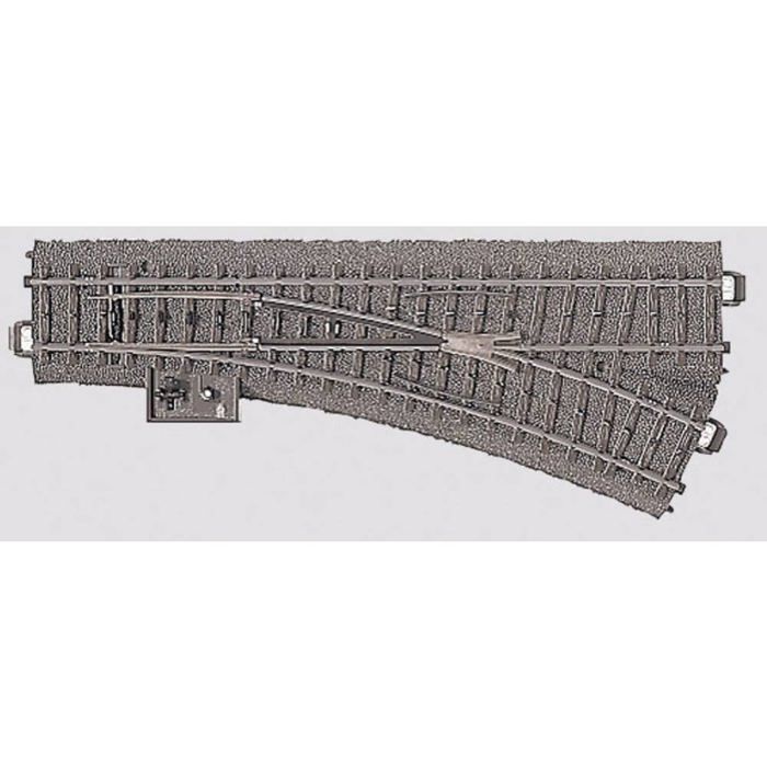Märklin 24612 weiche C H0 (D'occasion) à St-Aubin-Sauges pour CHF 14